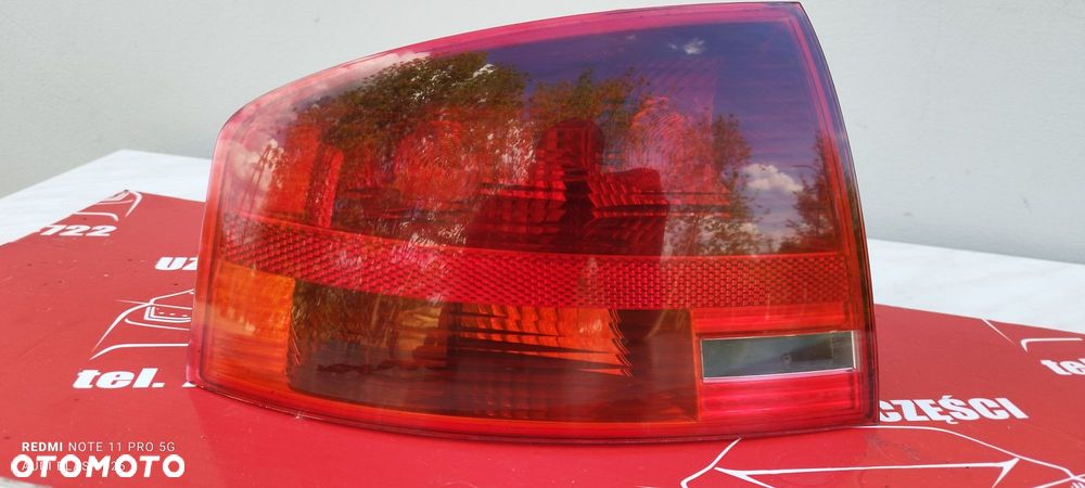 Lampa Lewy Tył Oryginalna HELLA Audi A4 B7 Sedan 2007 Części Blask Gołdap - 5