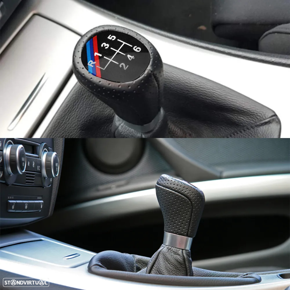 Punho Moca Bmw Mudanças 6 Velocidades Pele Pack M Serie 1  3  5 - 2