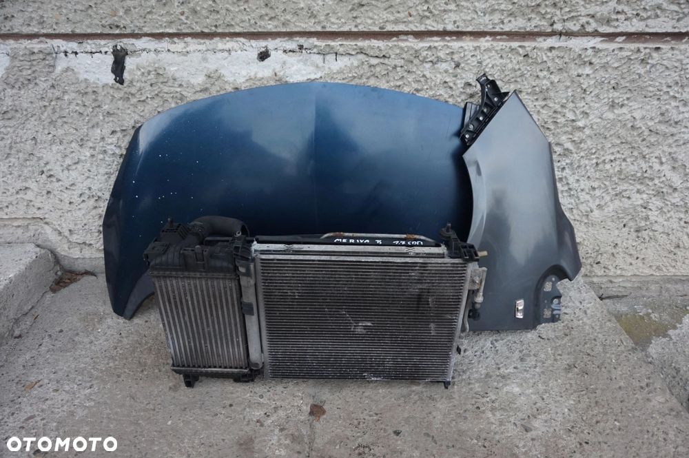 ZDERZAK MASKA LAMPA KOMPLETNY PRZÓD OPEL MERIVA B - 6