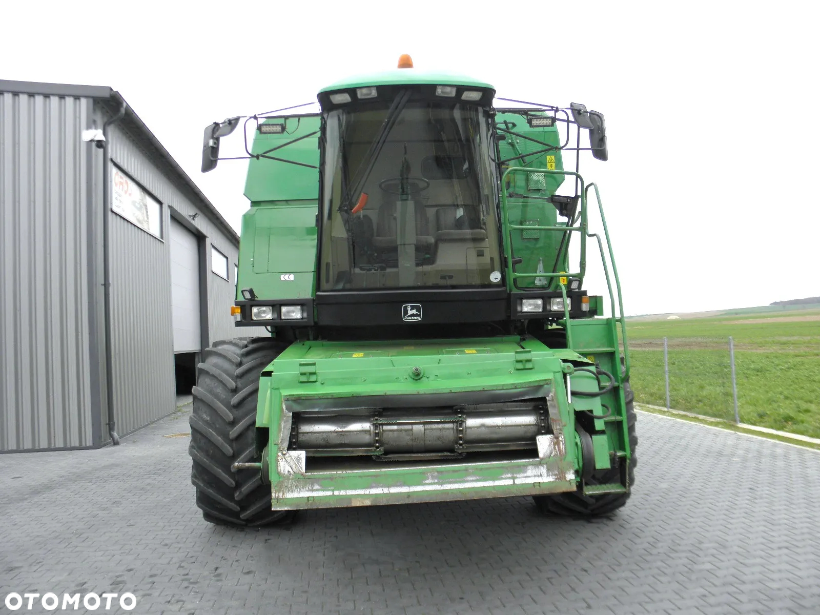 John Deere 2264 HM 1998 Rok, heder 6,1 m, Stol do rzepaku, Nie Malowany, Stan Bardzo Dobry - 6