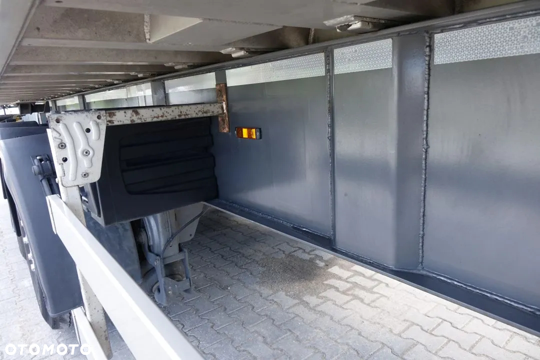 Langendorf WYWROTKA 48 m3 / WIBRATOR /  OSIE SAF / OŚ PODNOSZONA / ALUMINIOWE FELGI / SZYBER ZBOŻOWY / PLANDEKA / KLAPODRZWI - 12