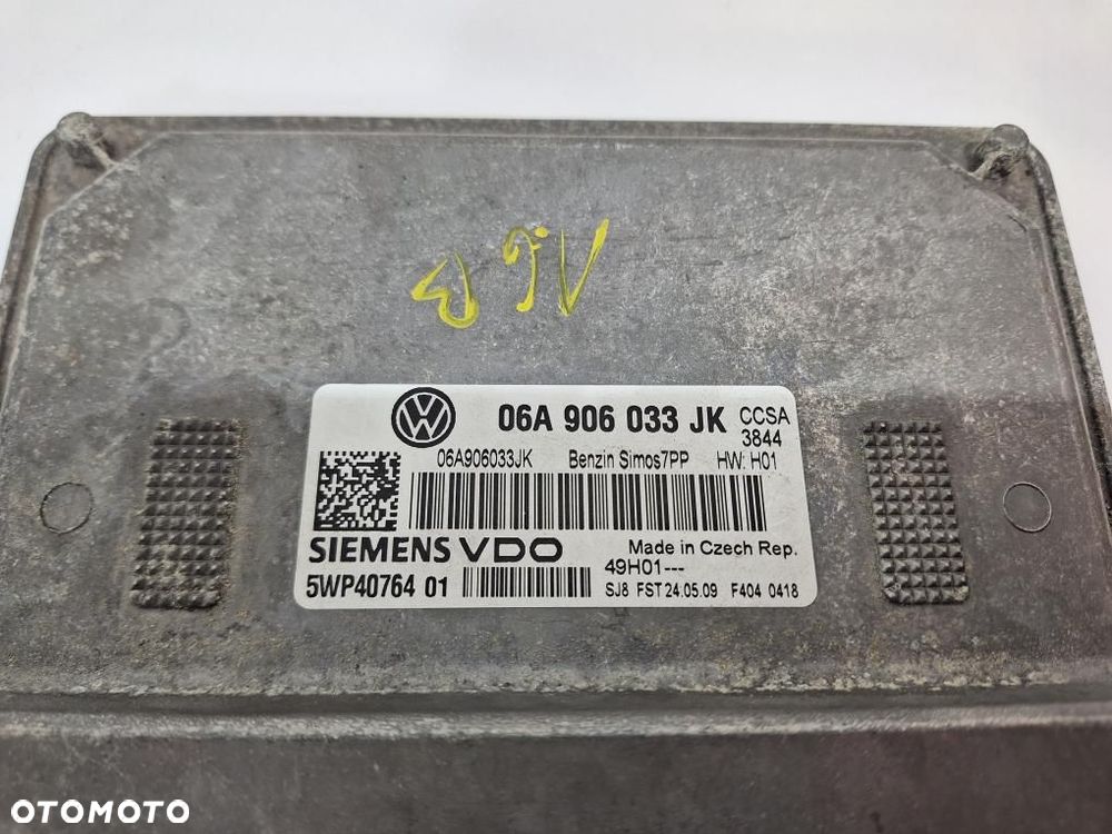 VW Golf VI Zestaw Startowy 1.6B 5K0920870D 06A906033JK - 6