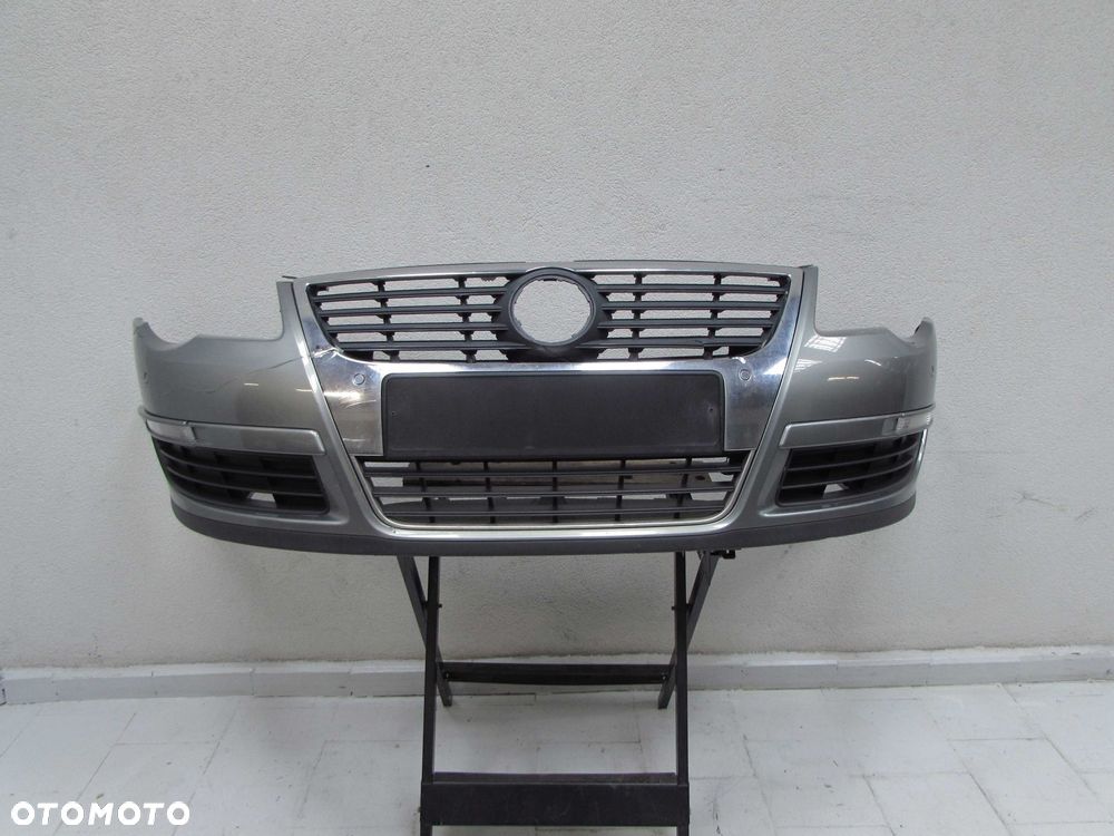 VW PASSAT B6 05-10 ZDERZAK PRZOD PDC LB6S - 1