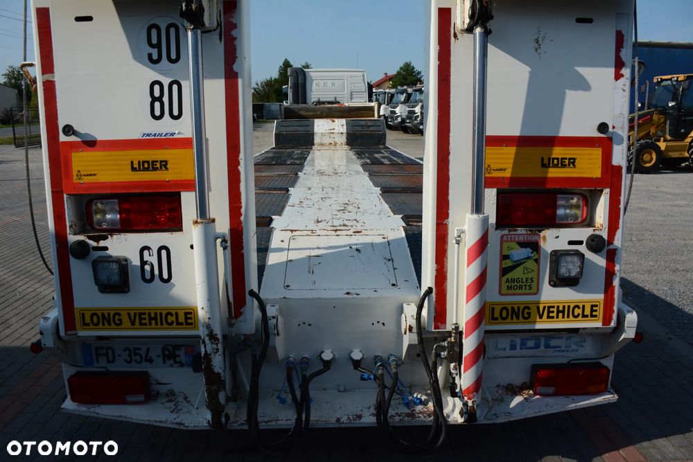 LIDER Trailers LWBD3A / 2019 r / Rozciągana 6m / 3 osie / Podnoszona oś - 11