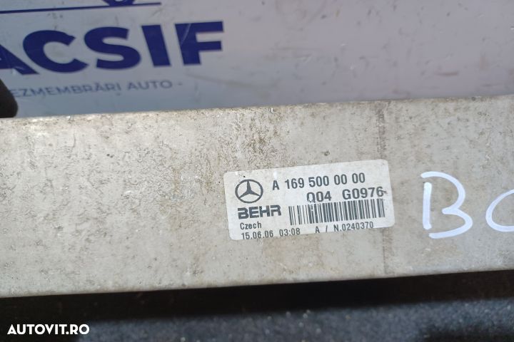 Intercooler 2.0 D A1695000000	 2.0 D A1695000000 Mercedes-Benz B-Clas - 5