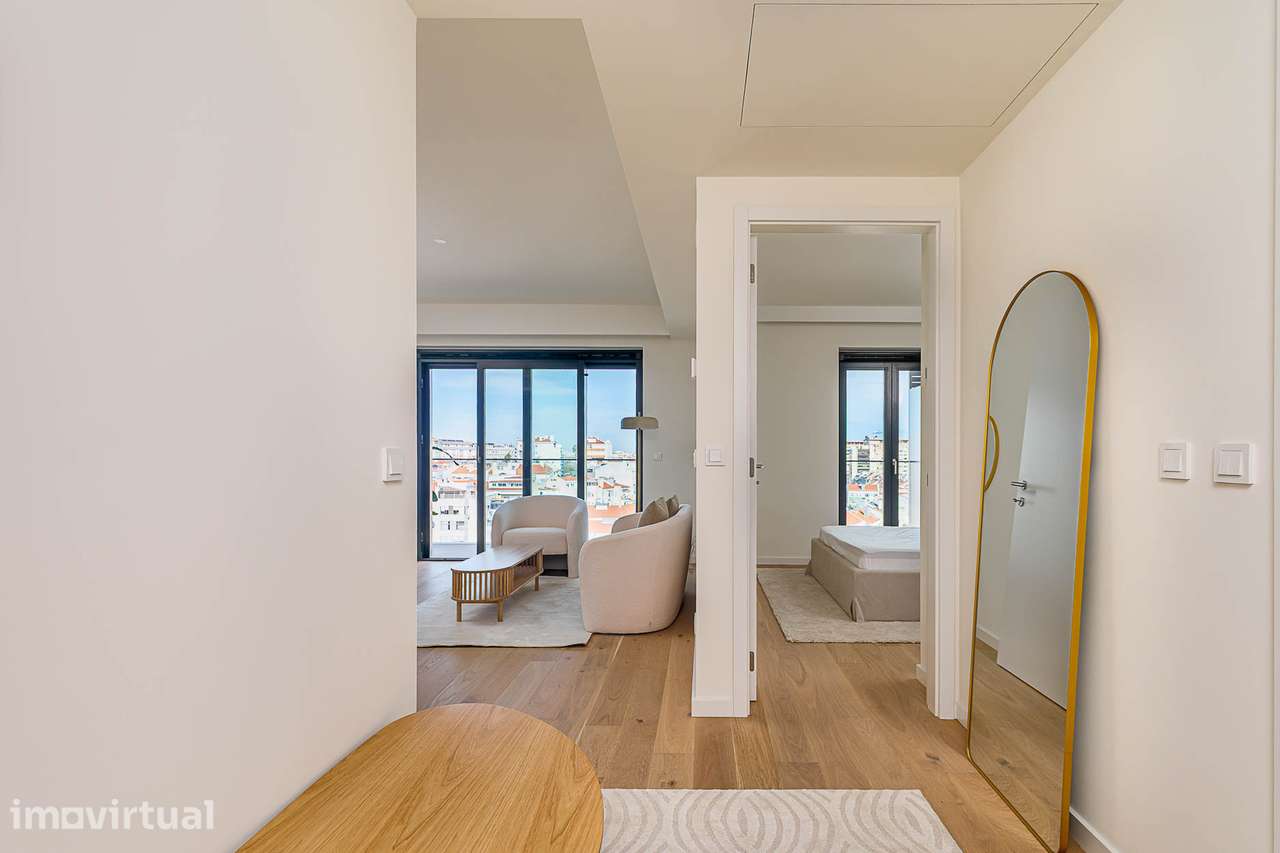 Apartamento T1 mobilado Novo - Grande imagem: 4/31