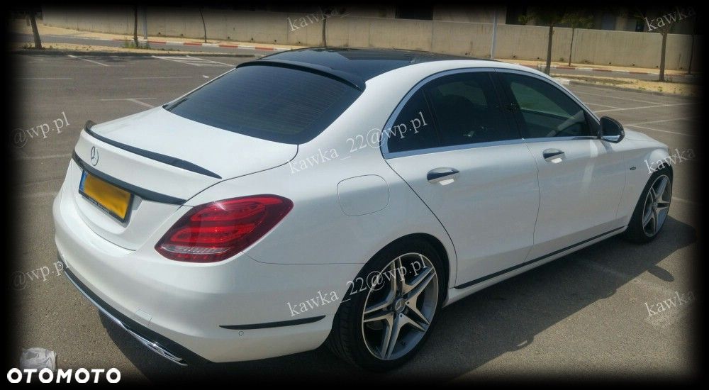 MERCEDES W205 SPOILER AMG LOTKA NA KLAPĘ PODKŁAD!! - 1