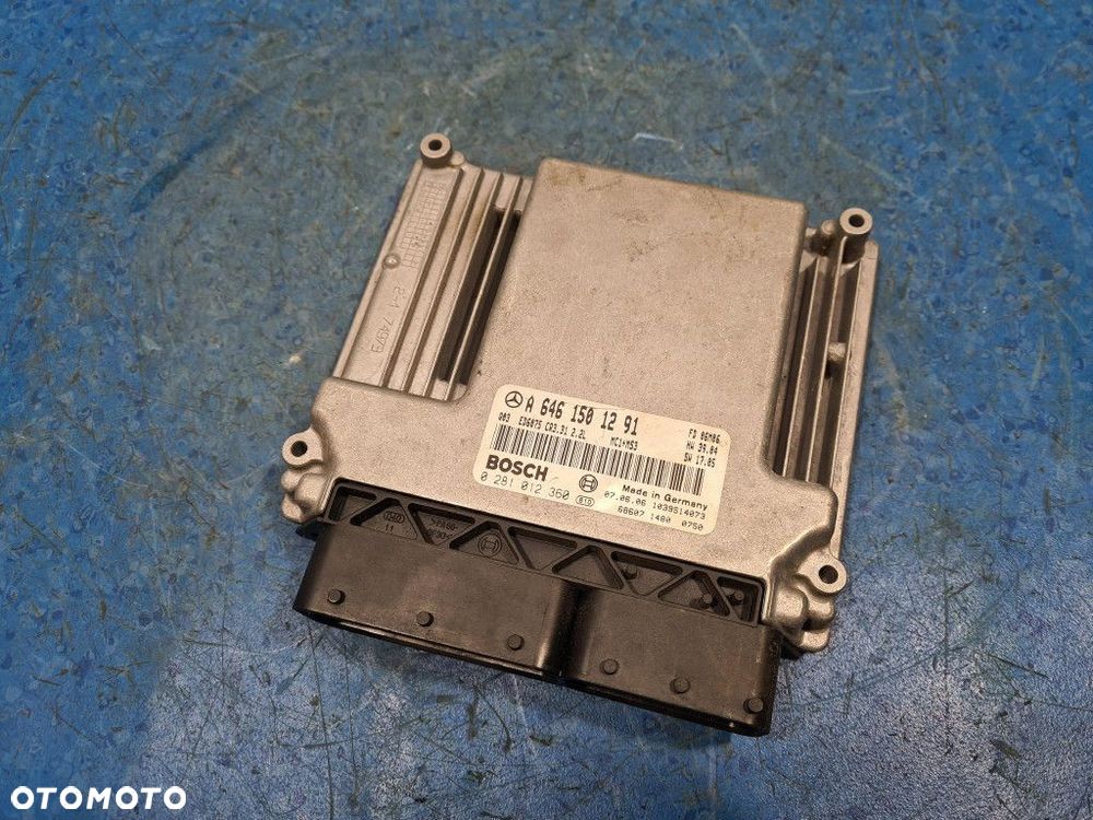 MERCEDES-BENZ VITO W639 2.2 CDI STEROWNIK SILNIKA A6461501291 646.983 - 1