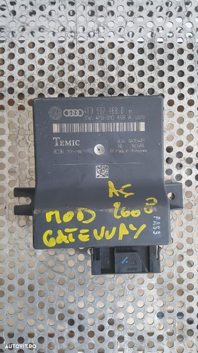 Modul CAN Gateway Audi A6 4F C6 An 2005-2010 Dezmembrez Audi A6 - 2