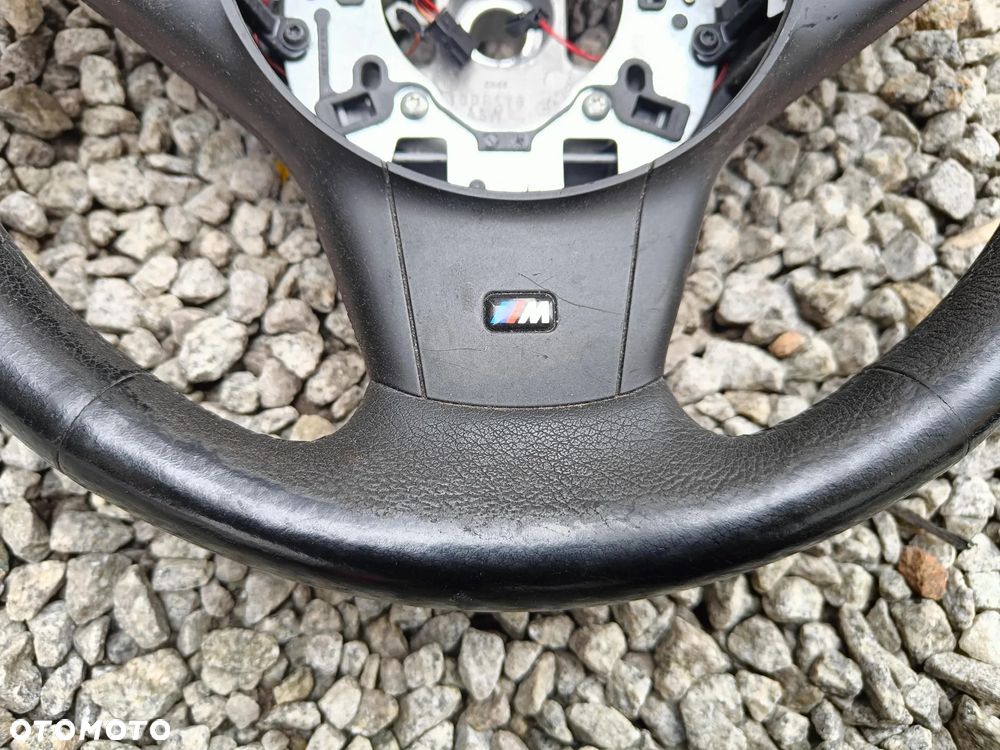 BMW E60 E61 M-PAKIET KIEROWNICA SKÓRZANA PALONA NA PRZYCISK - 3
