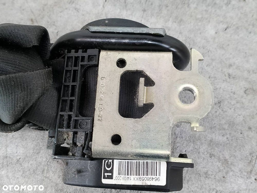 PAS BEZPIECZEŃSTWA LEWY PRZÓD PEUGEOT 207 96498059XX - 6