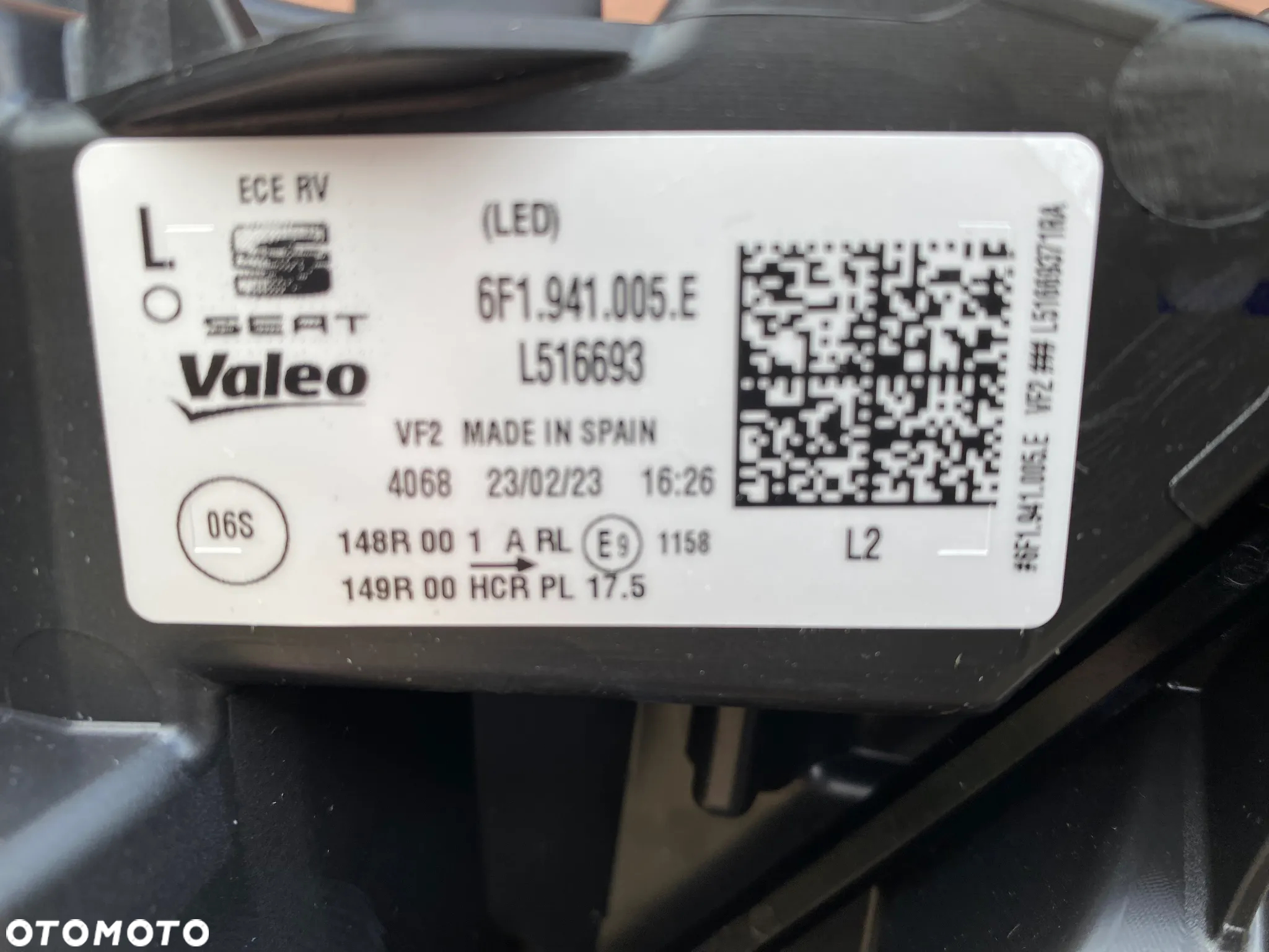 lampa SEAT ibiza V arona lift full led lewa eu cała - 6