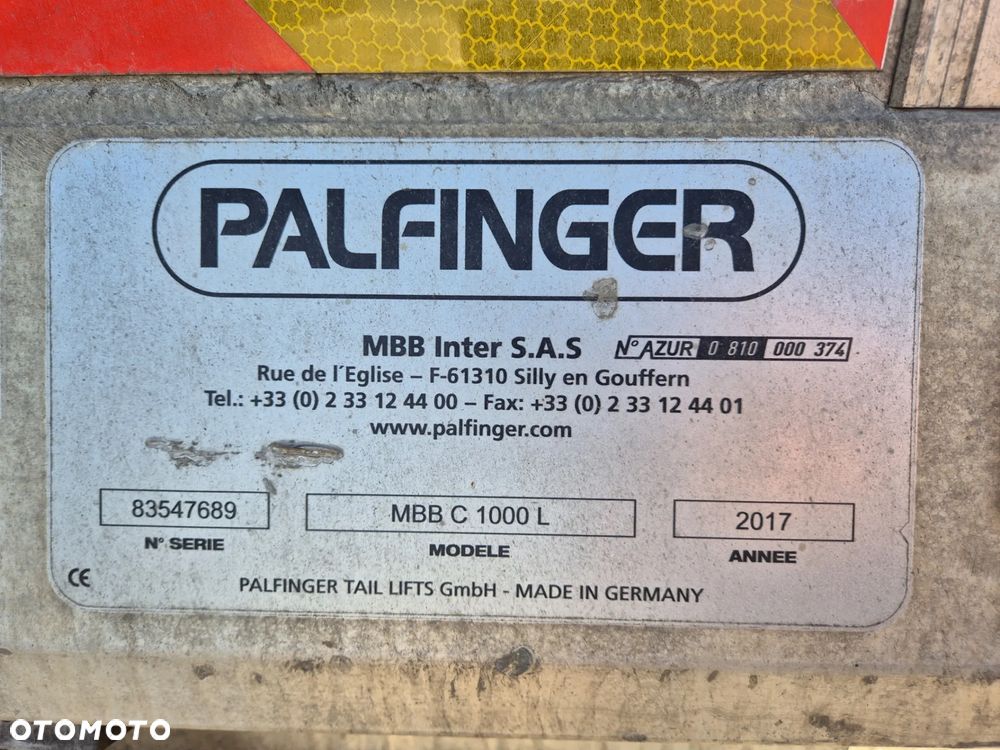 Kontener 12 palet, 6m, Iveco , Mascott, winda Palfinger 1000kg, 2018 rok, stan bdb! - 12