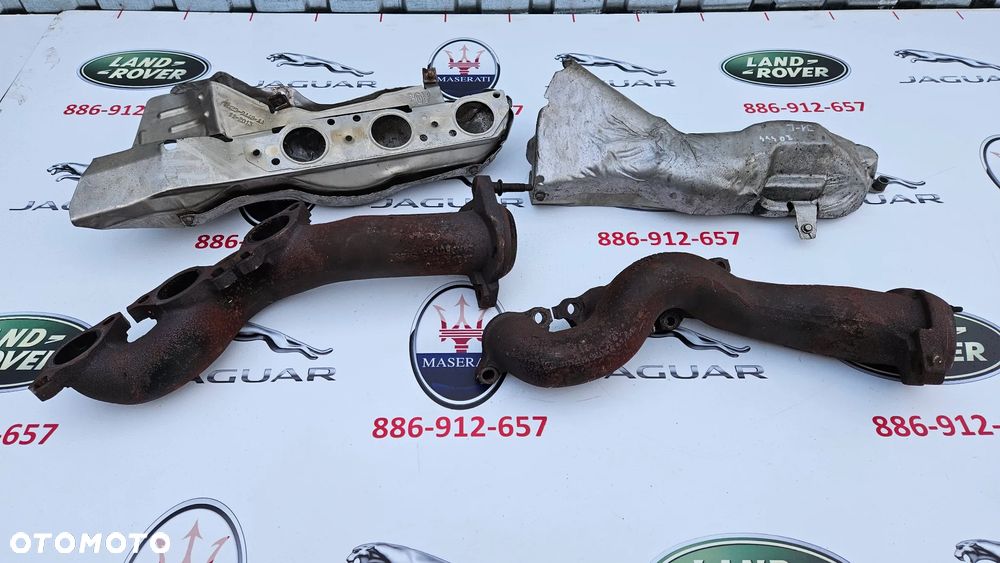 Jaguar XJ 351 3.0 SC 306PS 340 KM 5.0 508PN 385 KM 5.0 SC 510KM 508PS kolektor wydechowy Osłona termiczna kolektora - 1