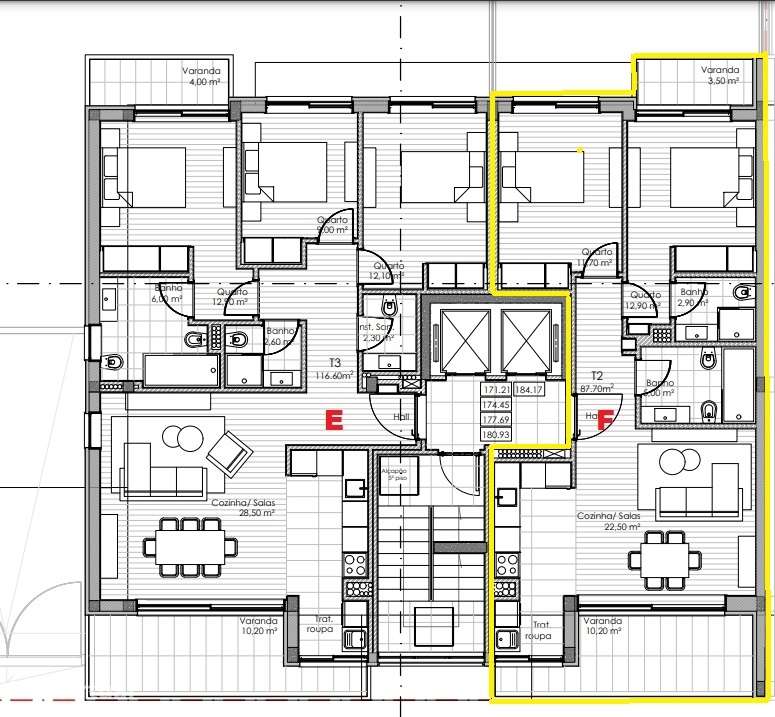 Final de Construção | Apartamento T2  | Gondomar - Fânzeres | Varandas - Grande imagem: 2/12