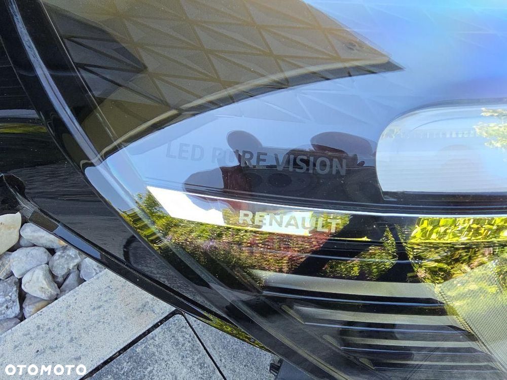 RENAULT CLIO 5 V Lampa prawa Kompletna Full Led 260104922R Długi Led Czarna - 5