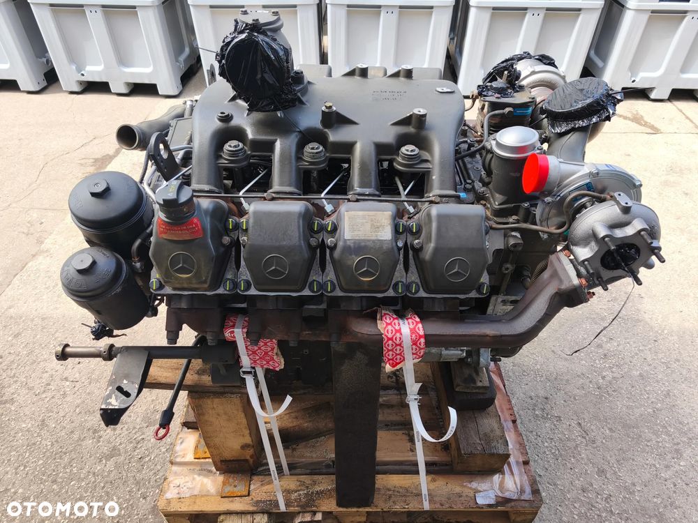 Naprawa Silnik Mercedes-Benz OM502LA V8 Claas Jaguar Sieczkarnia - 4