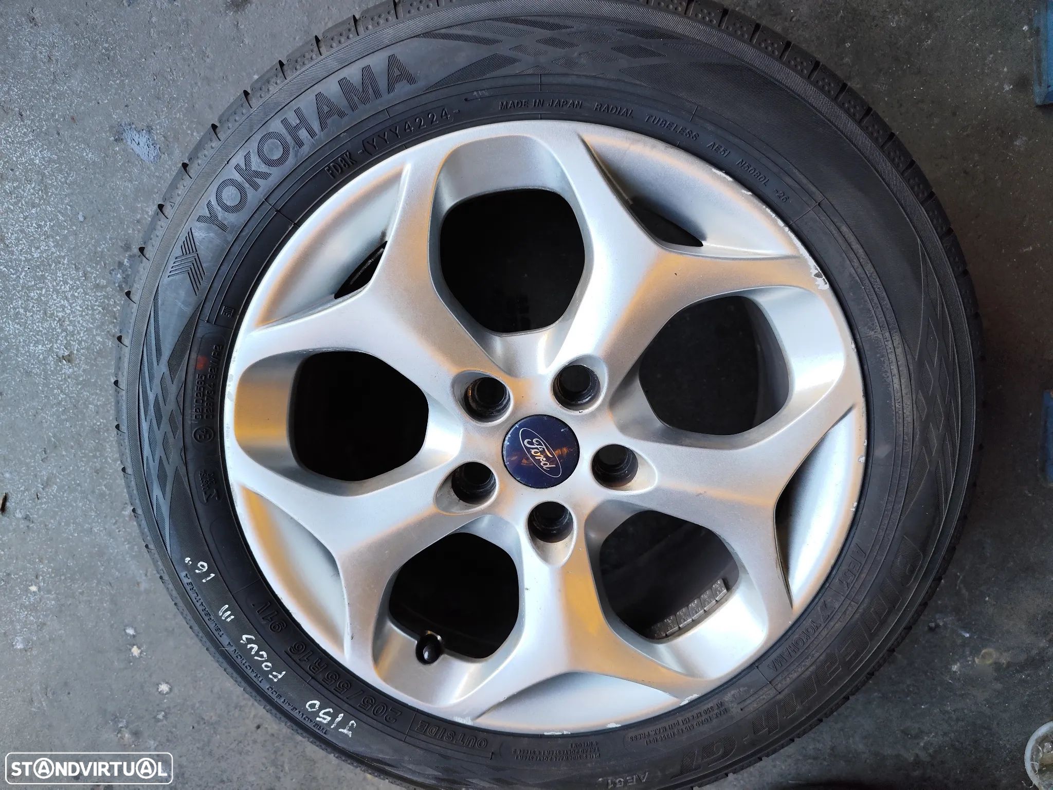 FORD FOCUS III JANTES 16 POLEGADAS (UNIDADE) - J150 - 1