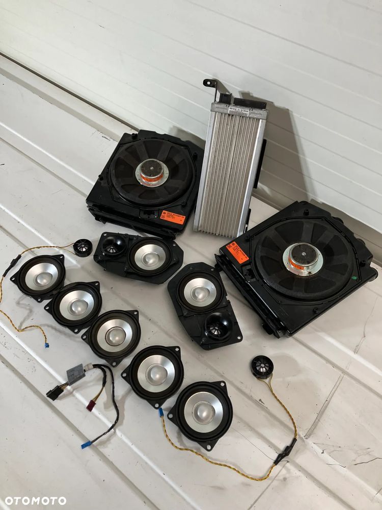 Zestaw nagłośnienia LOGIC7 BMW E61 głośniki wzmacniacz L7 - 2
