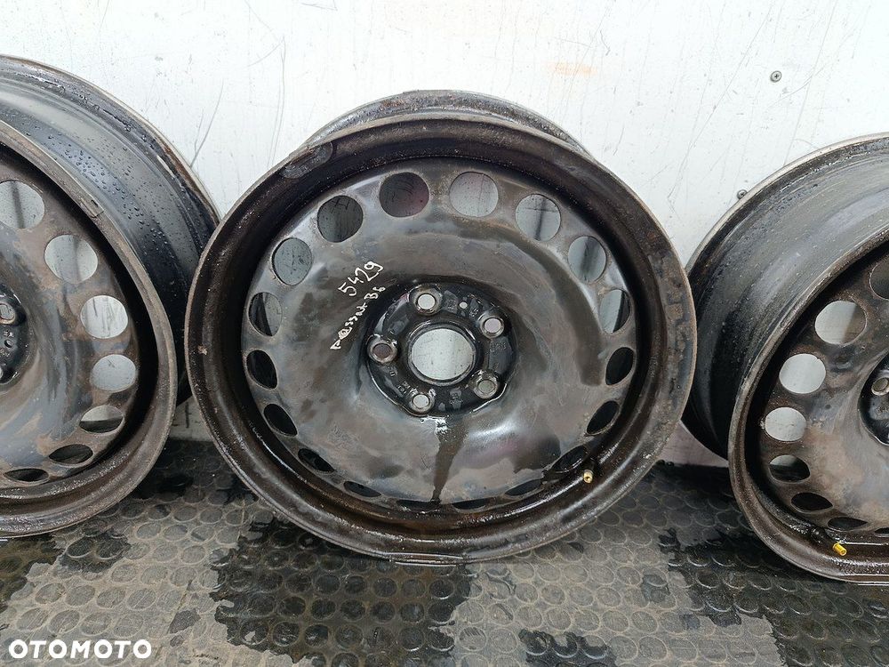 FELGI STALOWE KOMPLET 16 VW PASSAT B6 3C0601027H - 3