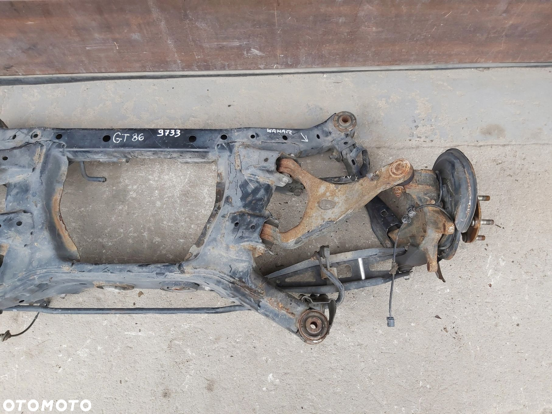 TOYOTA GT86 Subaru BRZ belka zawieszenia tył sanki wahacz zwrotnica - 3