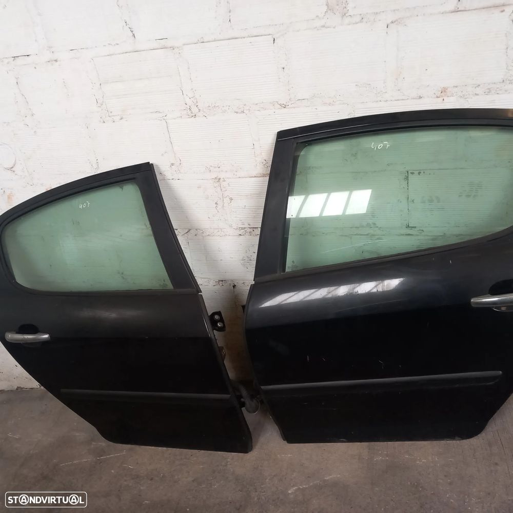 Portas de trás completas Peugeot 407 carro e carrinha - 2