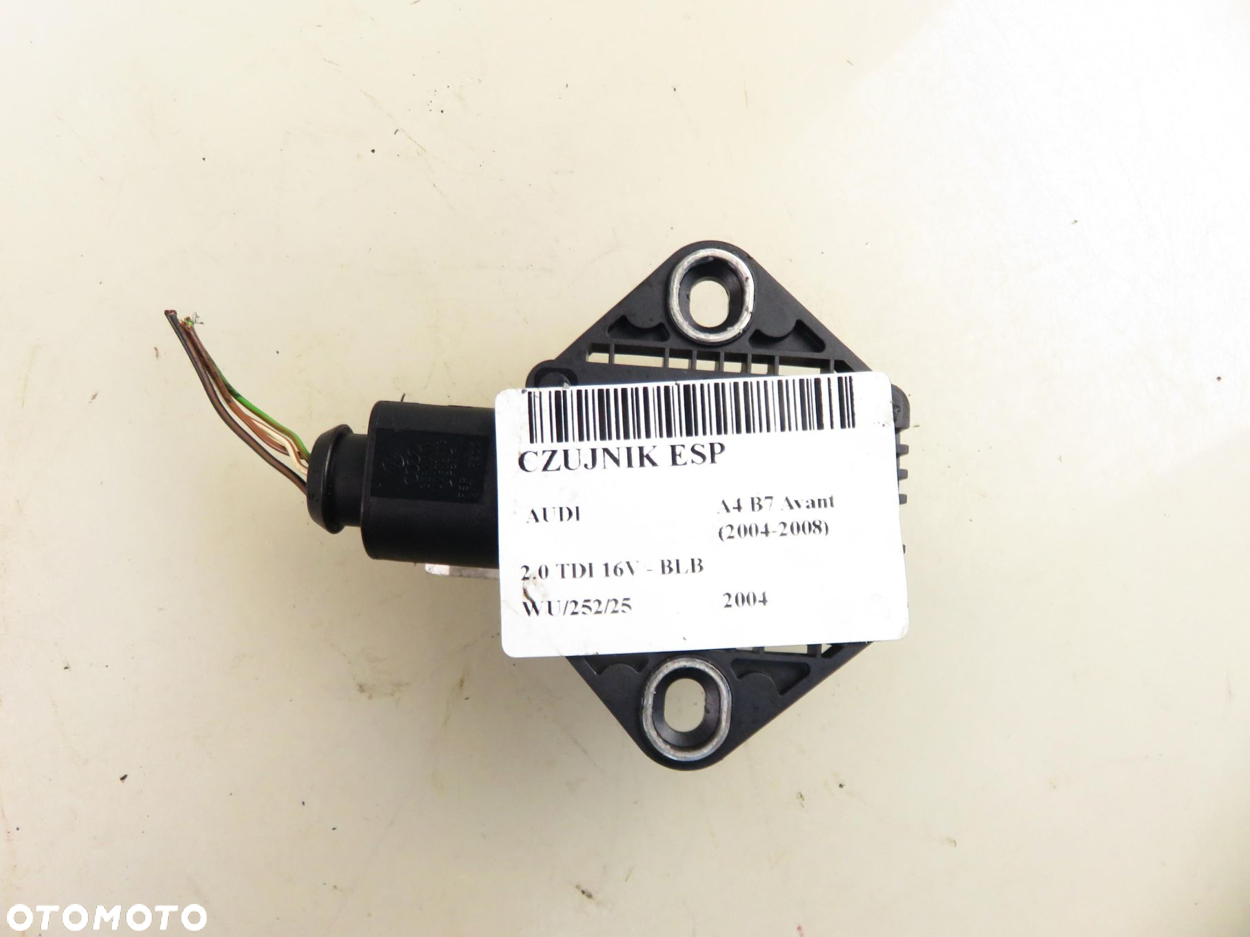 CZUJNIK ESP AUDI A4 B7 Avant (2004-2008) 6Q0907637A - 8