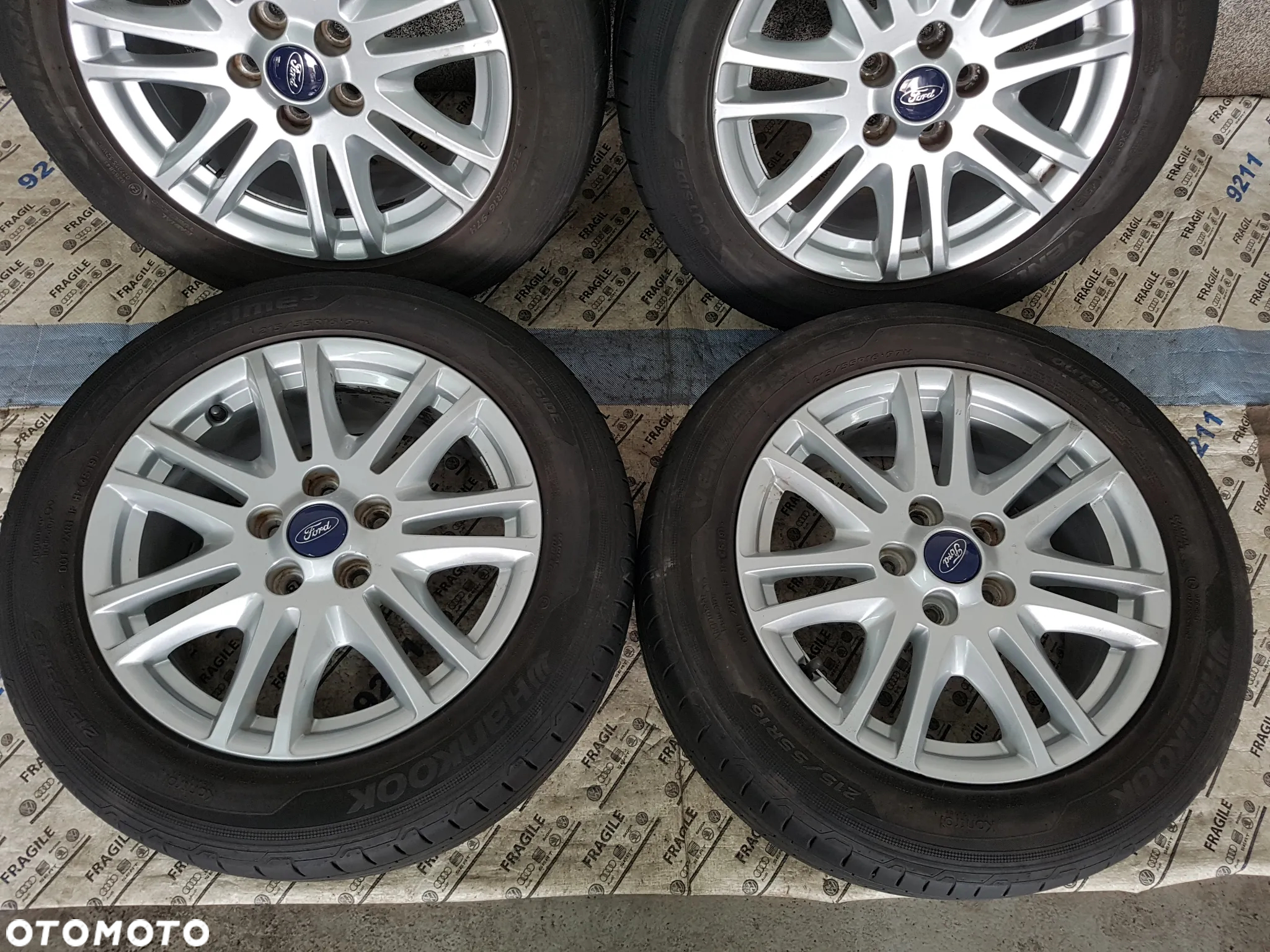KOŁA LETNIE FORD C-MAX MONDEO FOCUS 5X108  215/55R16 - 2