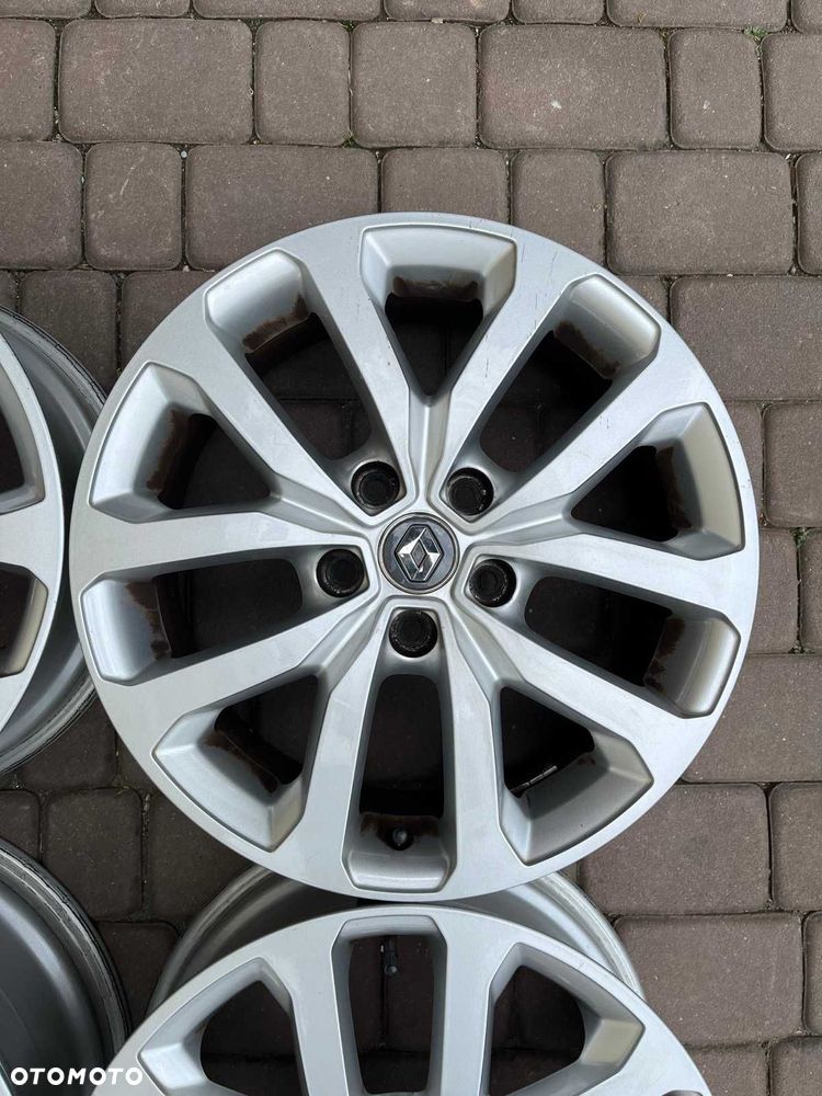 Oryginalne alufelgi Renault 5x114,3 17 cali CZUJNIKI Kadjar Espace V - 8