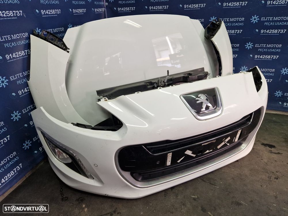 Frente completa usada PEUGEOT 308 1.6 HDI Phase II 2011 capot parachoques oticas guardalamas - 6