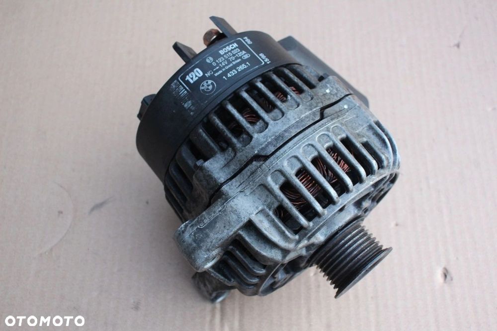 Alternator BMW v8 m60 3.0 4.0 m62 3.5 4.4 NV BOSCH 120A 1433265 - 2