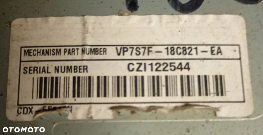 RADIO CD NAWIGACJA FORD MONDEO MK3 NR. 5S7T-18B988-AF KOD PIN - 3