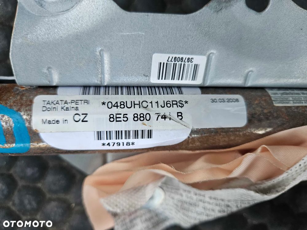 Kurtyna Boczna 8E5880741B 8E5880742B Kurtyny Poduszka Powietrzna Air Bag Lewa Prawa Audi A4 B6 B7 Sedan Kombi - 7