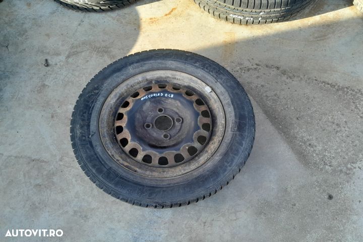 Janta tabla 14 CU ANVELOPA 185 / 65 R14 / 51/2 J14H2 CU ANVELOPA 185 - 1