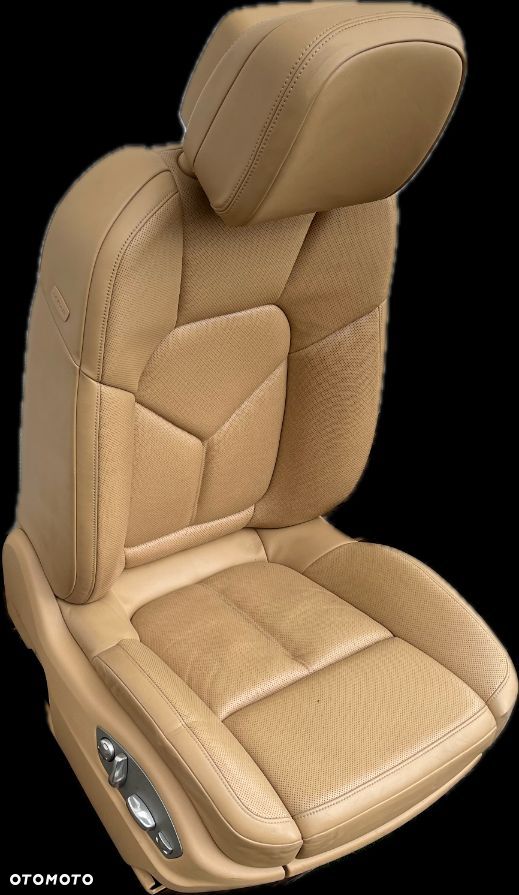 B1 PORSCHE MACAN S 2015 3.0 FOTEL PRAWY PRZÓD PASAŻERA KOMPLETNY - 4