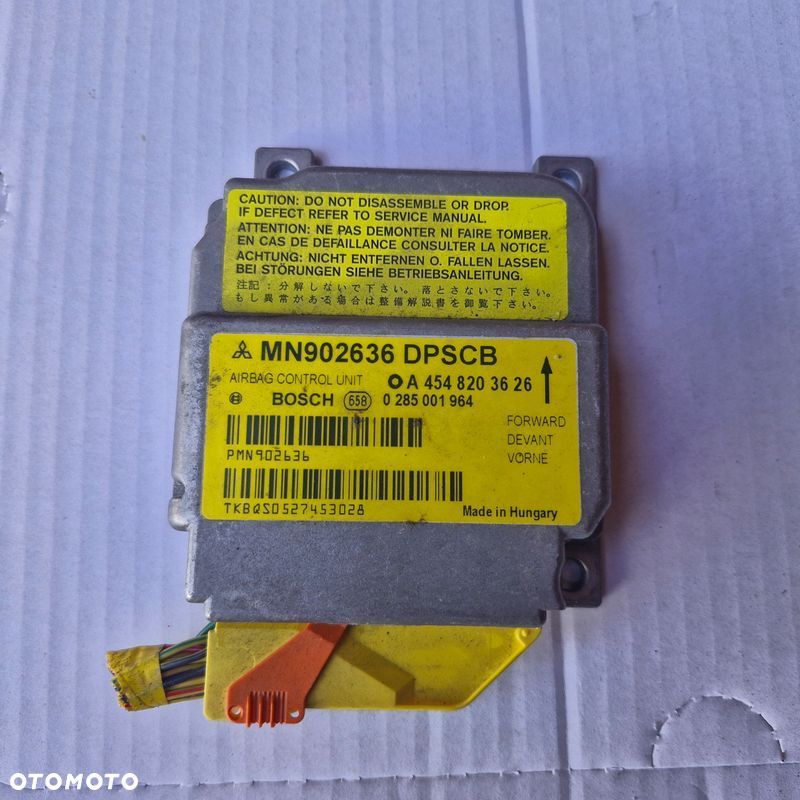 MODUŁ AIRBAG SMART FORFOUR 0285001964 MN902636 A4548203626 - 1