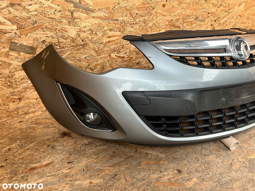 ZDERZAK PRZEDNI przód OPEL CORSA D LIFT halogeny Lakier: Z179 - 6