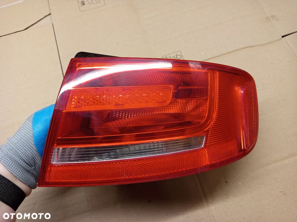 AUDI A4 B8 SEDAN 08-12 1.8 TFSI LAMPA PRAWA LEWA TYŁ TYLNA W BŁOTNIK - 6