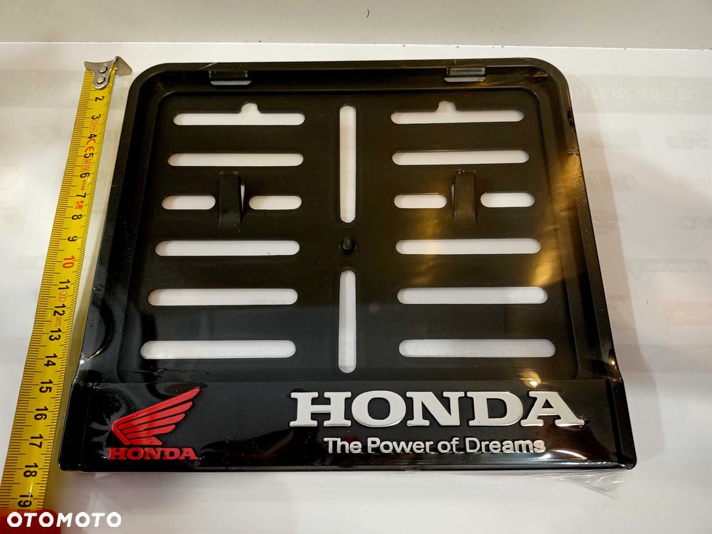 ***Motocyklowa Ramka do tablicy rejestracyjnej z nadrukiem 3D HONDA - 3