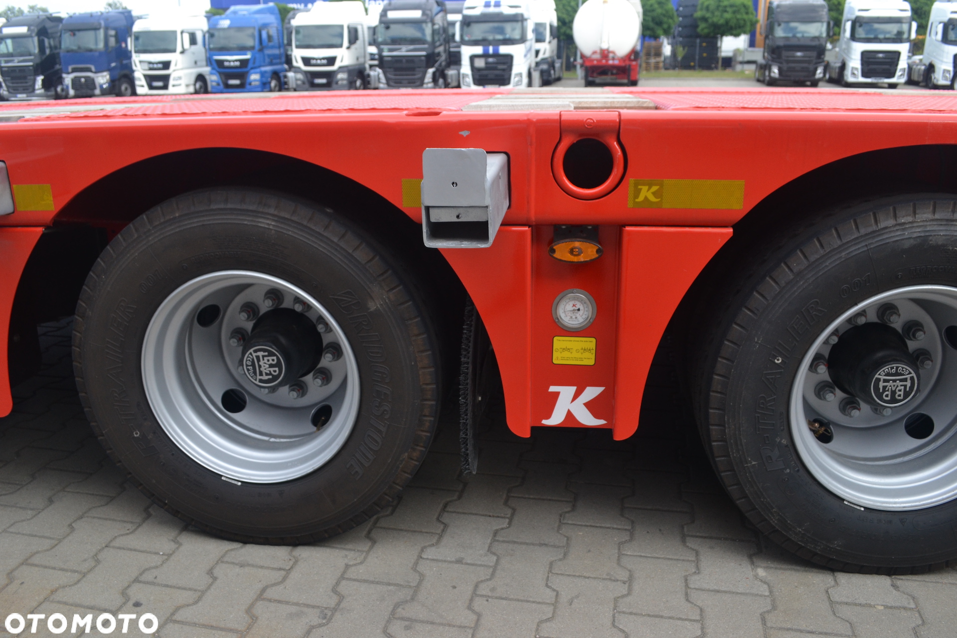Kassbohrer Kassbohrer SLA 4 SEMI Lowbed 4 osie rozsuwana 45T Kässbohrer - 9