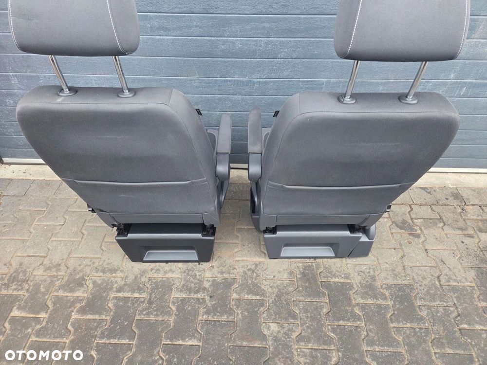 VW T5 T6 fotel tył drugi rząd nieobrotowy MATCH - 5