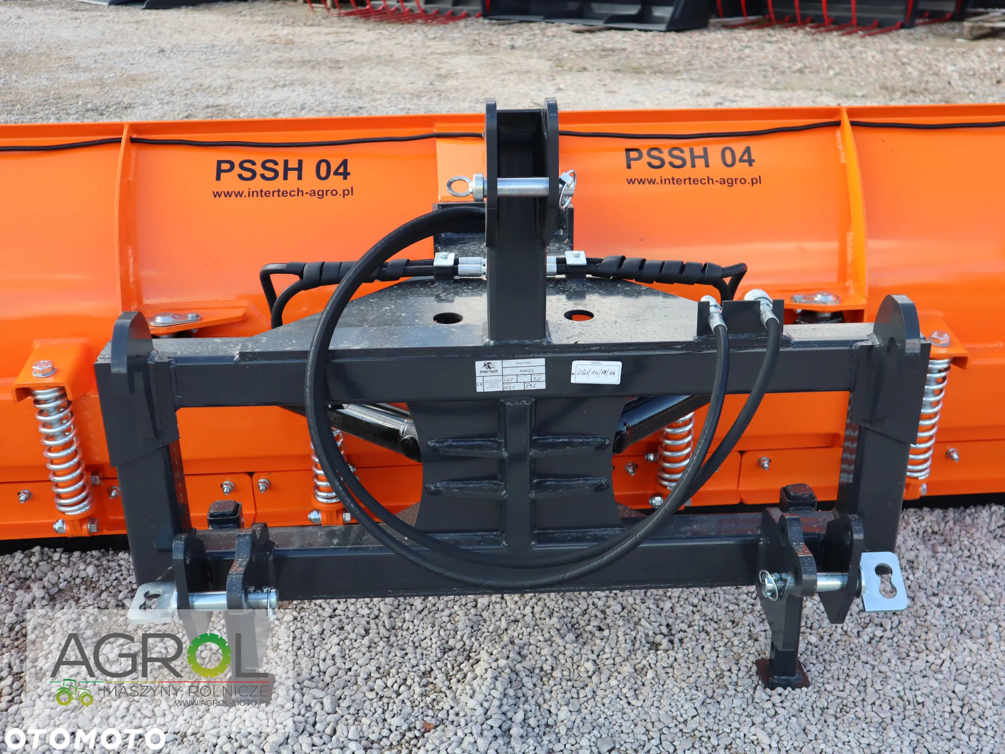 Pług śnieżny do śniegu PSSH-04 3,0m EURO/TUZ Inter-Tech - 5