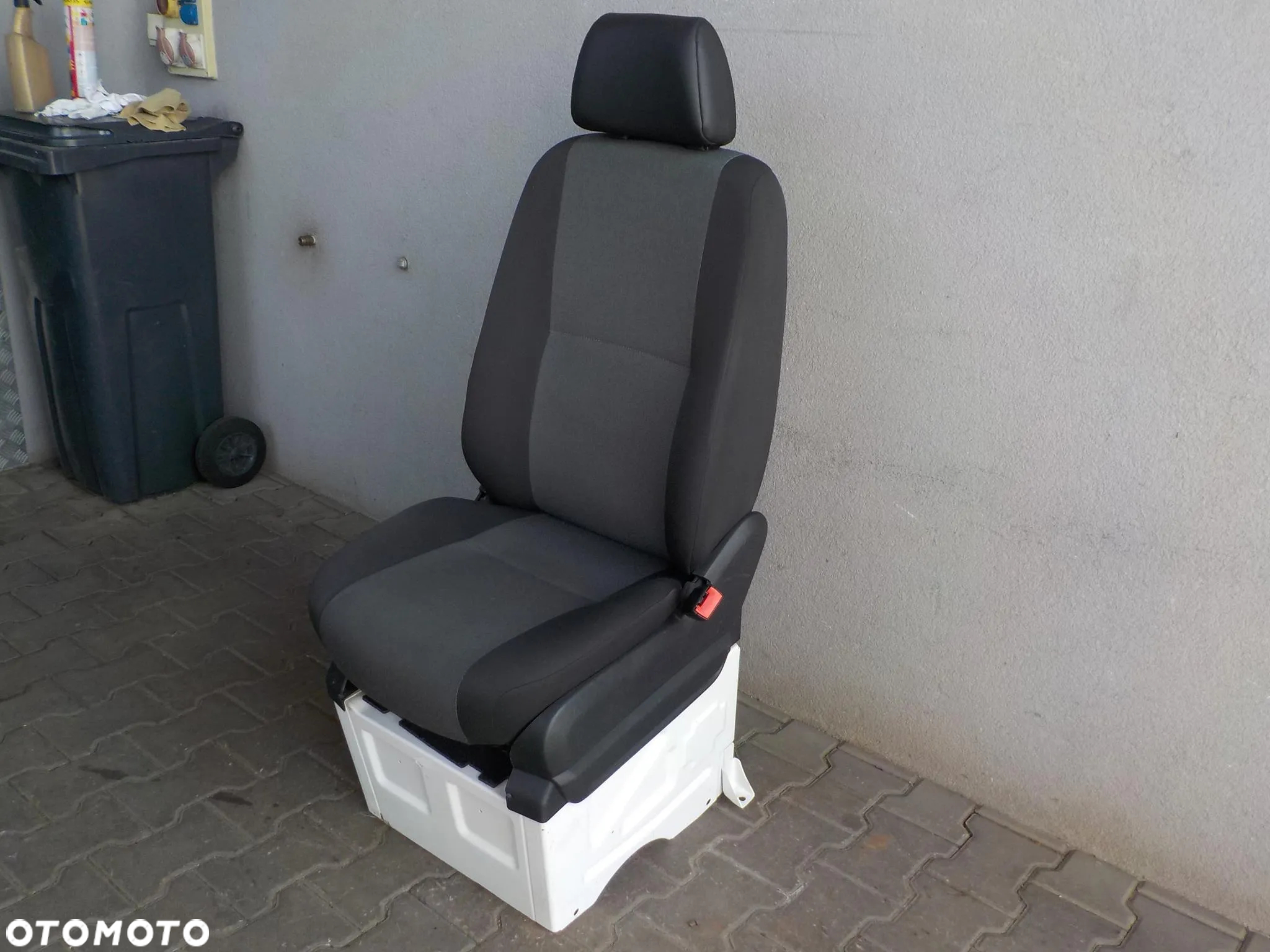 VW CRAFTER SPRINTER W906 FOTEL SIEDZENIE PASAŻERA PRAWY Z PODSTAWĄ - 5