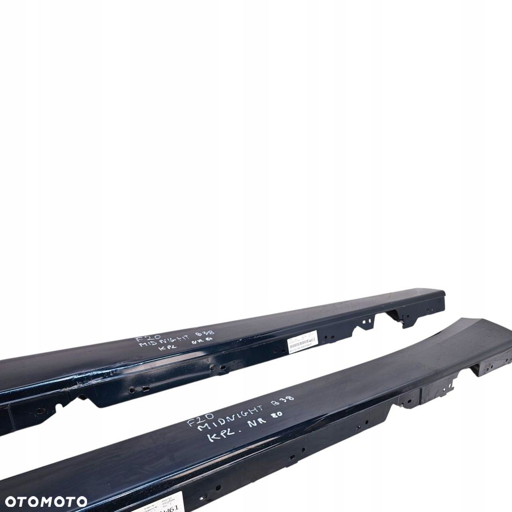 Bmw F20 Listwa Progowa Próg Progi Midnight B38 Lewa + Prawa Kpl Nr 80 - 7