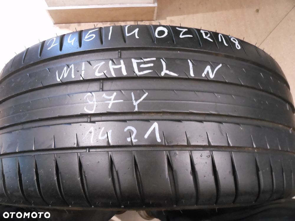 Opona pojedyńcza 245/40r18 michelin pilot sport 4 6,7mm lato - 1