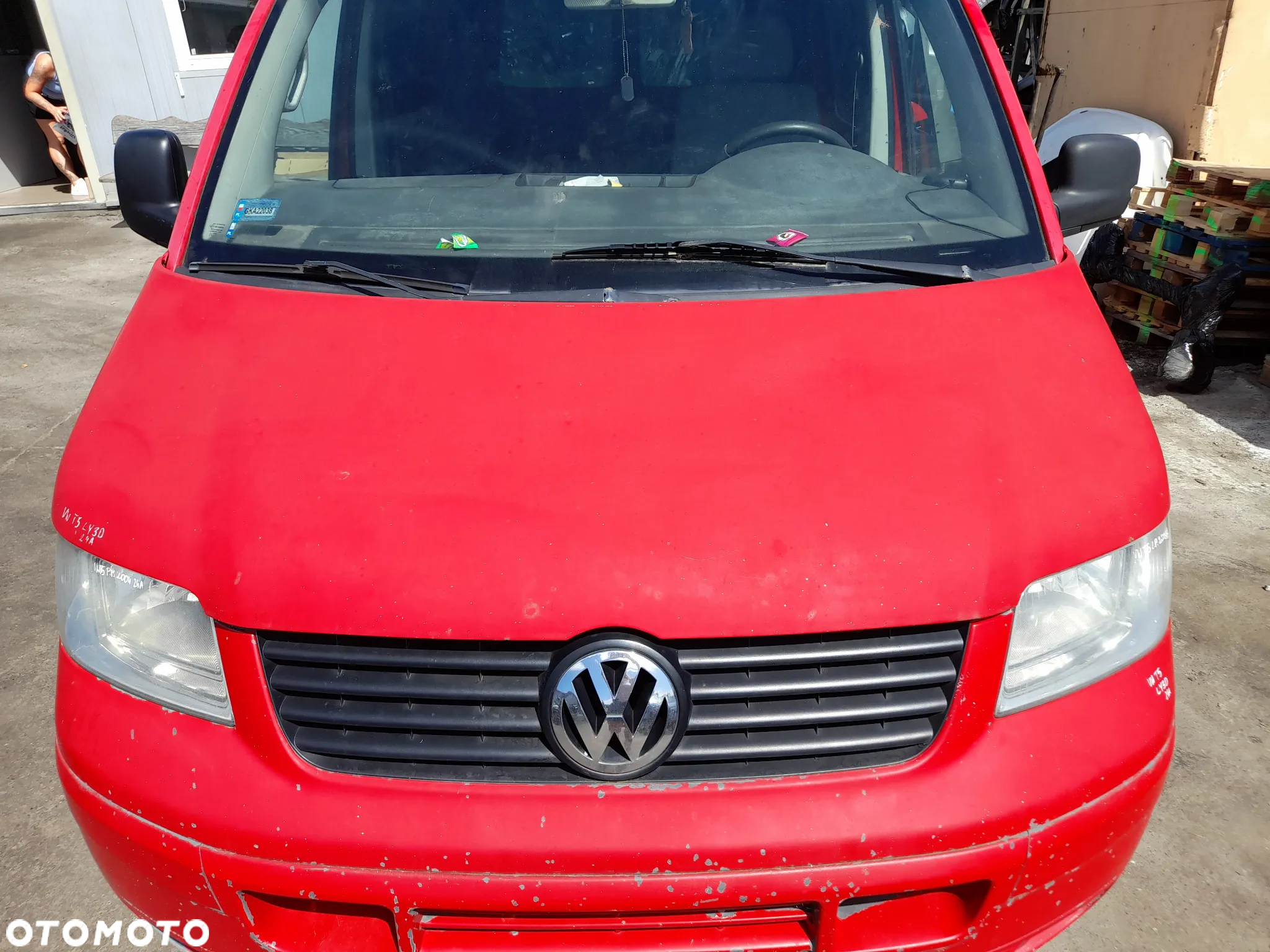 VW T5 MASKA POKRYWA SILNIKA LY3D TRANSPORTER V - 3