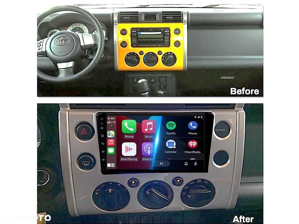 Radio samochodowe Android Toyota FJ Cruiser (9", UV silver) 2007.-2020 - 6