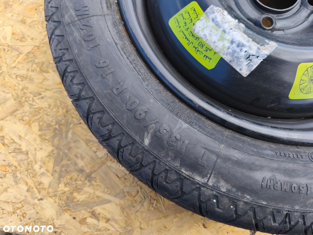 KOŁO DOJAZDOWE ZAPASOWE 125/90R16 16 CALI 4X108 CITROEN PEUGEOT OPEL - 3