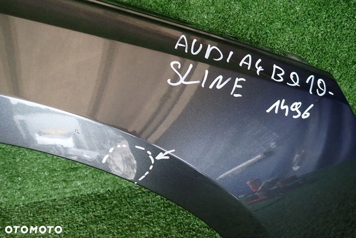 AUDI A4 B9 LIFT 19- błotnik prawy przedni przód - 3