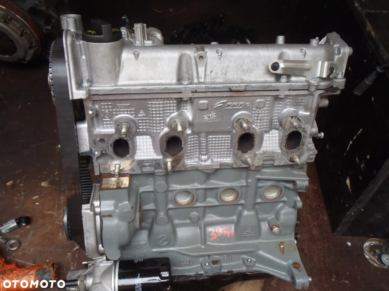 silnik motor głowica blok wał wałek fiat panda 500 punto grande evo lancia ypsilon ford ka 1.4 8v 1.2 8v na wkręcanym korku jak nowy igła - 15